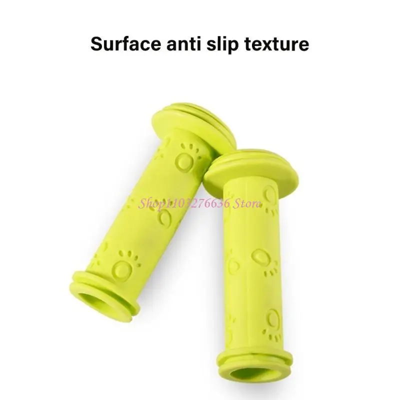 R6FD Colorido empuñaduras para bicicletas amigable para niños PULPA PARA NIÑOS TICYCLES Y SCOOTERS - imagen 5
