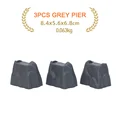 3pcs Grey Pier