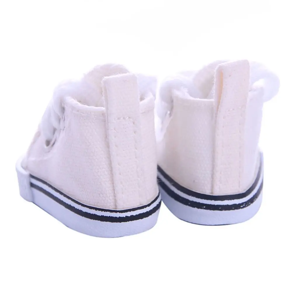 Zapatos de lona multicolor para muñecas – Hechos a mano - imagen 5