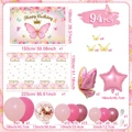 pink butterfly set