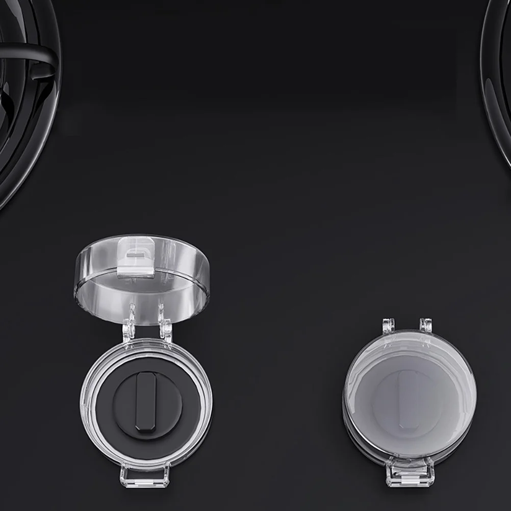 5 uds cubiertas de perilla de estufa de Gas protector de seguridad a prueba de niños cubiertas de perilla de horno protección infantil protectores de seguridad para niños - imagen 4