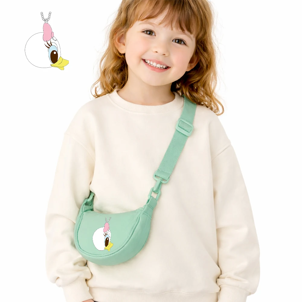 Bolso cruzado lona Disney niña estampado – Media luna Pato Donald - imagen 4