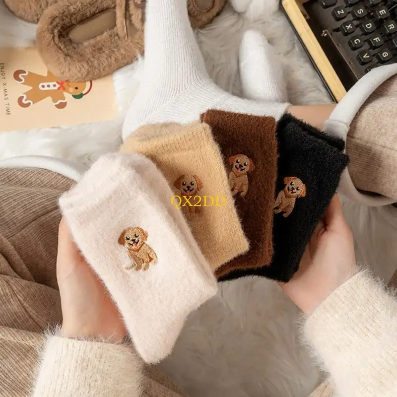 Calcetines térmicos forrados extragruesos con motivos de animales para niños - imagen 5