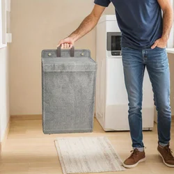 Cesto para ropa sucia de gran capacidad y almacenaje del hogar