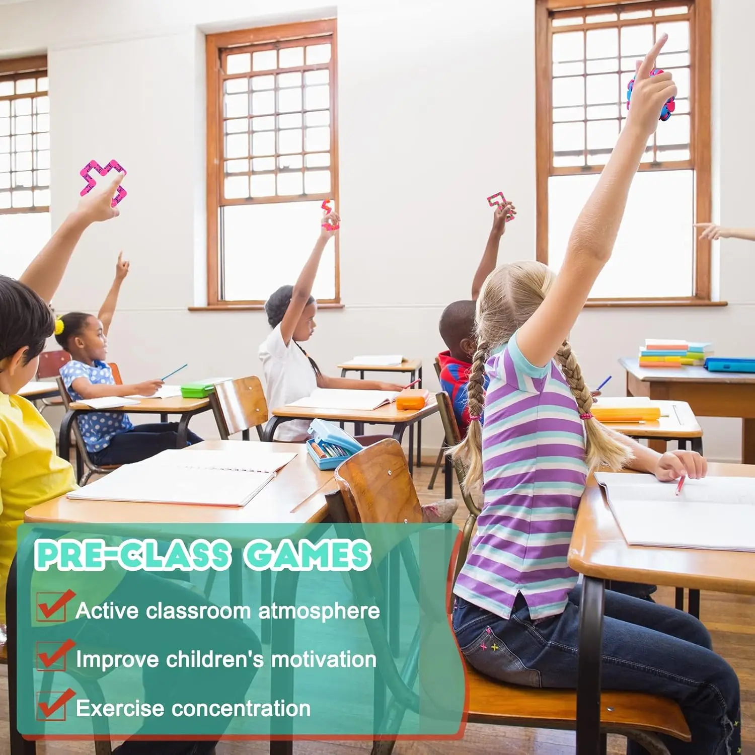 Serpiente sensorial infantil – Juguete educativo antiestrés - imagen 3