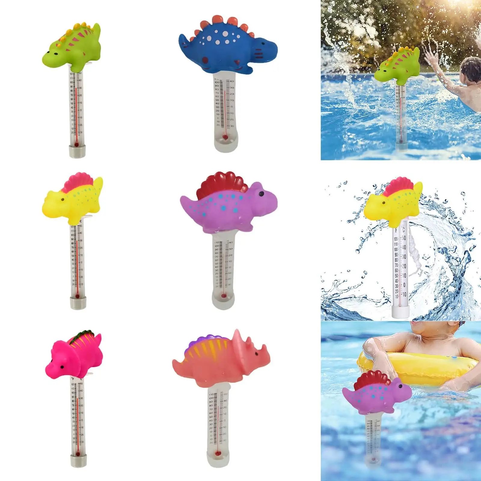 Floating Pool Floating Water Easy to Read Heavy Duty Temperature Gauge