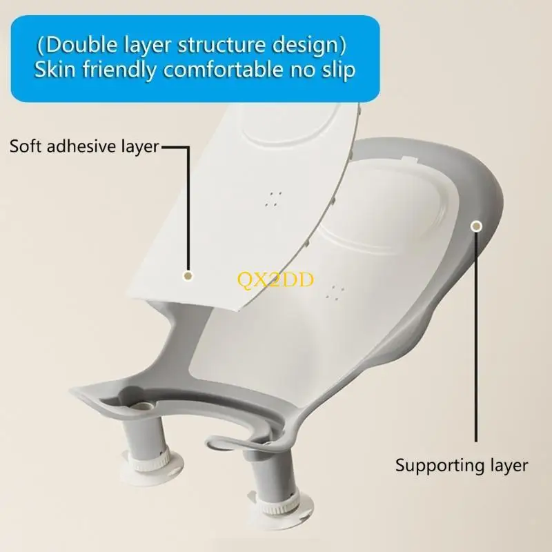Estante organizador de baño para bebé con soporte ajustable - imagen 5