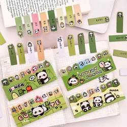 120/480 hojas de etiquetas adhesivas, papel para notas, pegatina de índice de Panda bonito para estudiantes, papelería, pegatinas de regalo, oficina creativa