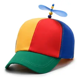 Gorra infantil de baseball con protección solar – Estilo arcoíris