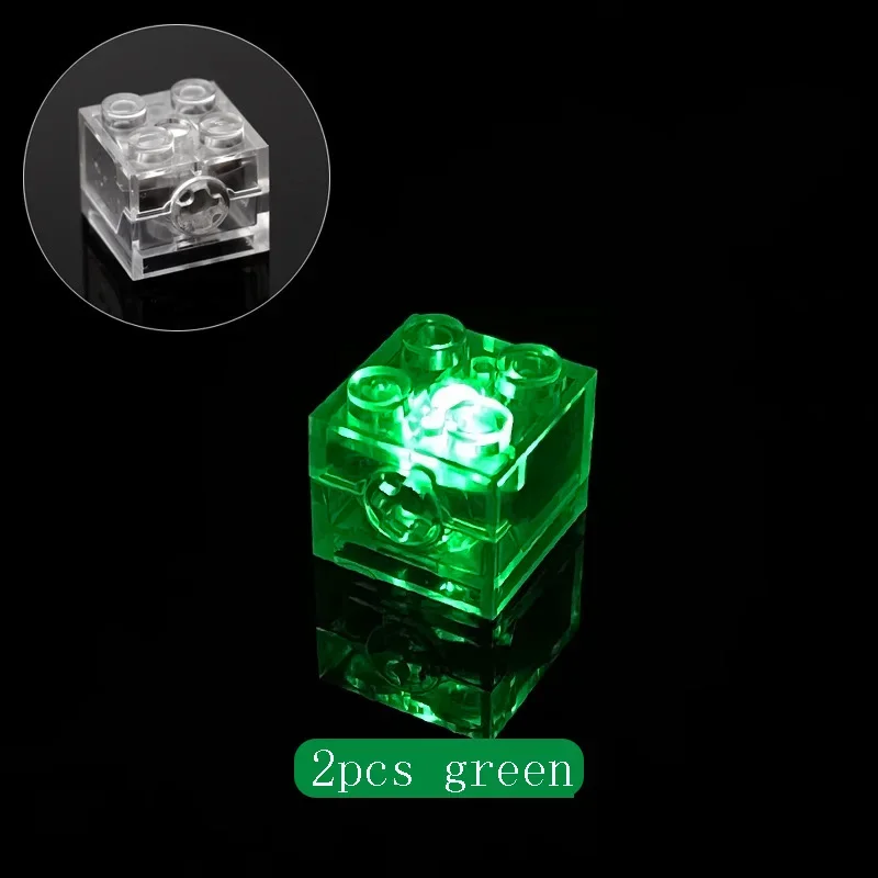 2pcs Fang2X2 green