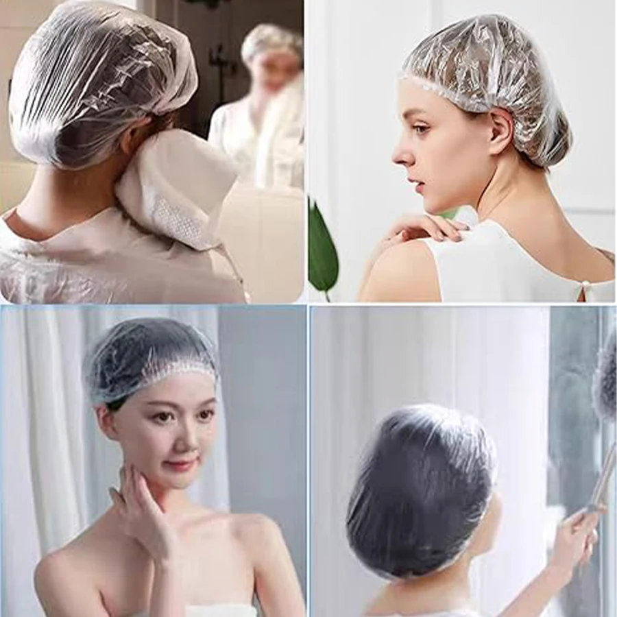Gorro de ducha para bebé impermeable desechable reutilizable - imagen 4