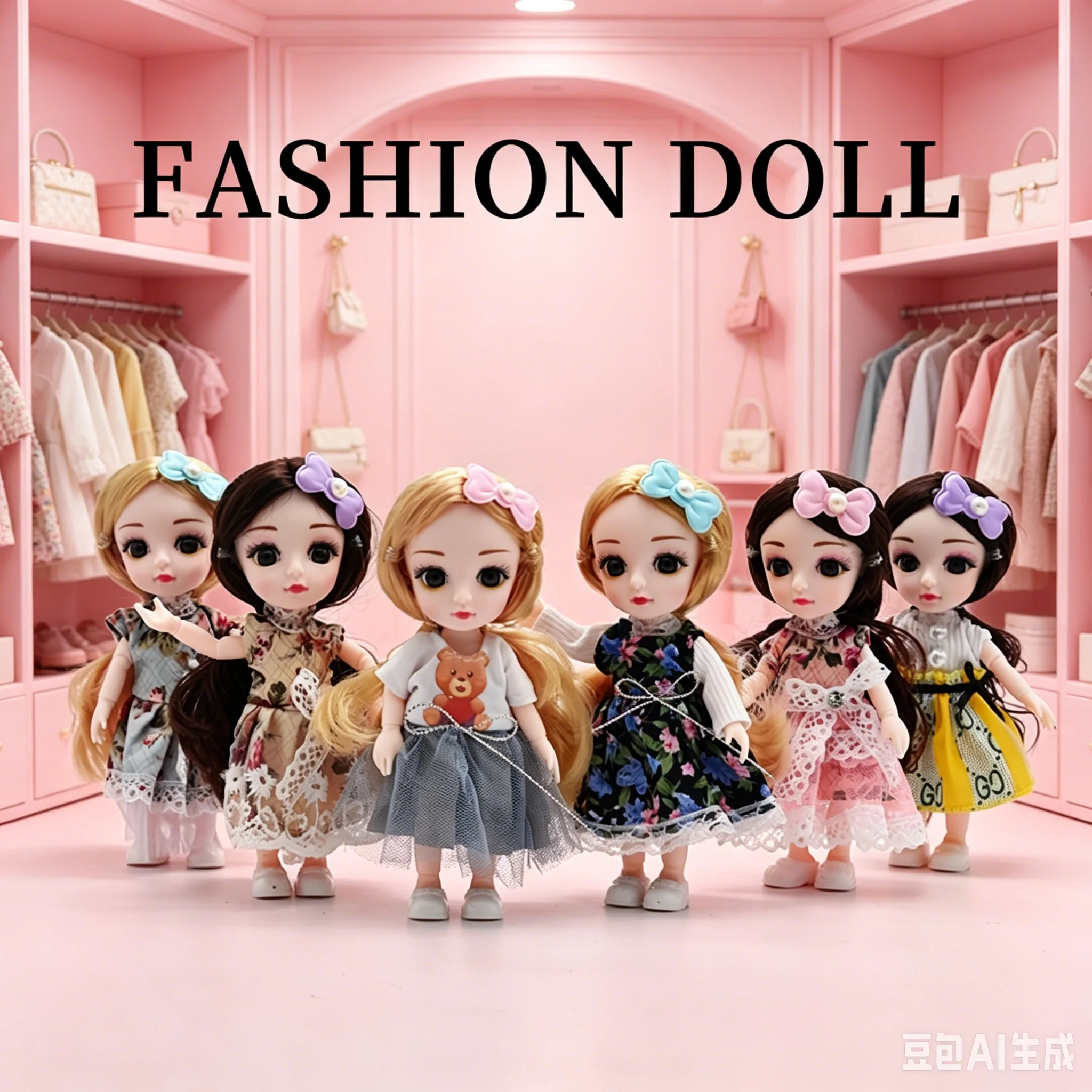 Muñeca articulada BJD con vestido y zapatos – Regalo para niña - imagen 5