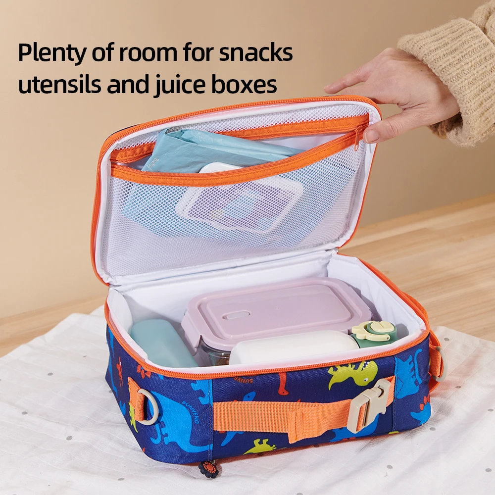 Sunveno Fiambrera Térmica Escolar – Bolsa Reutilizable Infantil - imagen 4