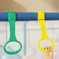 Anillos de dominadas para parque infantil – Barras de apoyo con agarres seguros