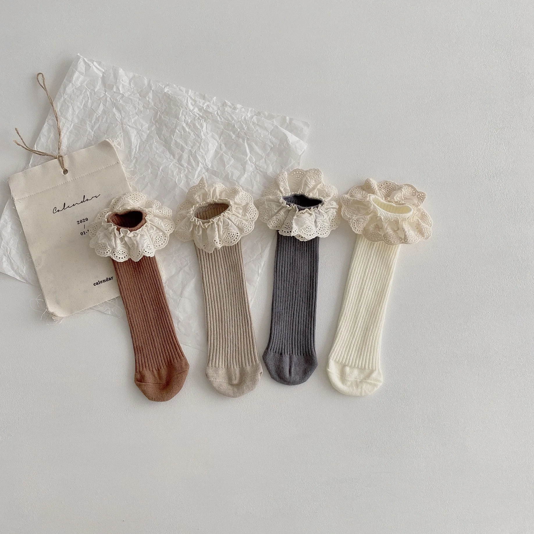 4 Pairs Lace
