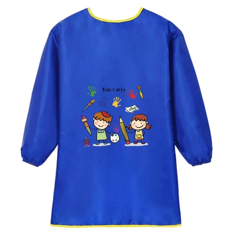 Baberos de alimentación para bebés, niños y niñas, delantal de manga larga, paños impermeables para niños, pintura escolar, dibujo, bata de arte DIY - imagen 5