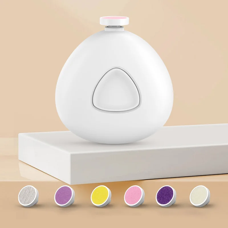 Lima de uñas eléctrica para bebés con corte seguro y suave - imagen 4