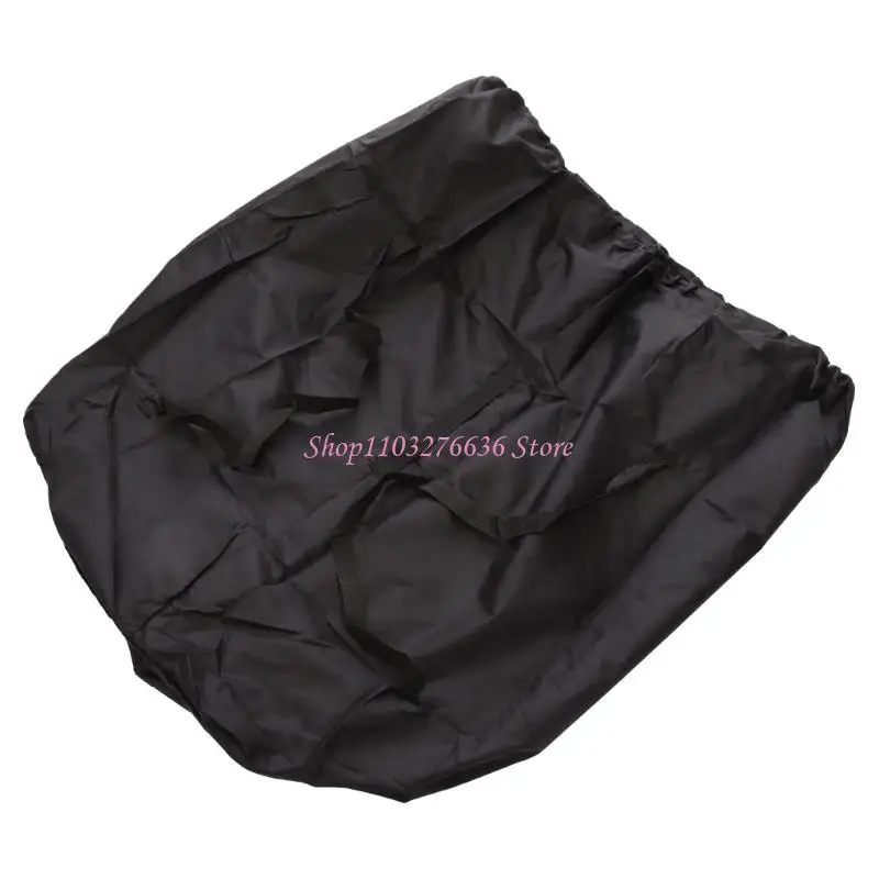 Bolsa seguridad para asiento bebé R6FD, bolsa almacenamiento viaje portátil, cordón plegable, cochecito coche a - imagen 2