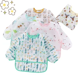 Babero de silicona infantil con dibujos – Impermeable y sin BPA