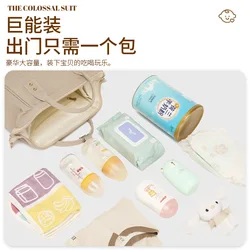 Bolso de mamá multifuncional de gran capacidad – Mochila cambiador ligera