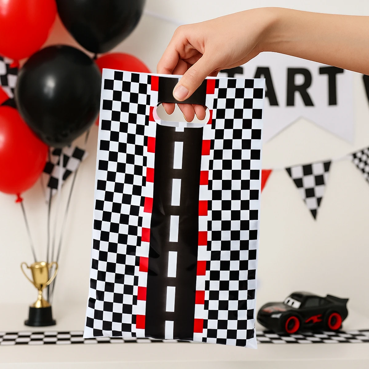 Bolsa colgante de coche para niños – Decoración fiesta infantil - imagen 3