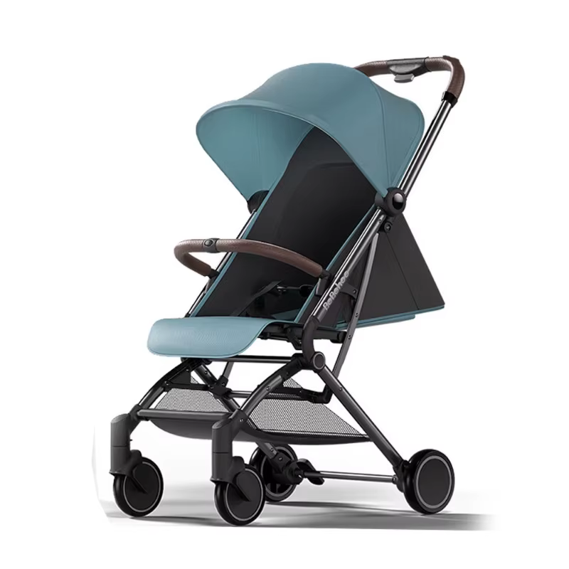 Cochecito plegable ultraligero con asiento acolchado para bebé - imagen 5