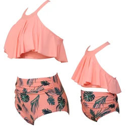 Bañadores a juego para niñas – Colección familiar de playa
