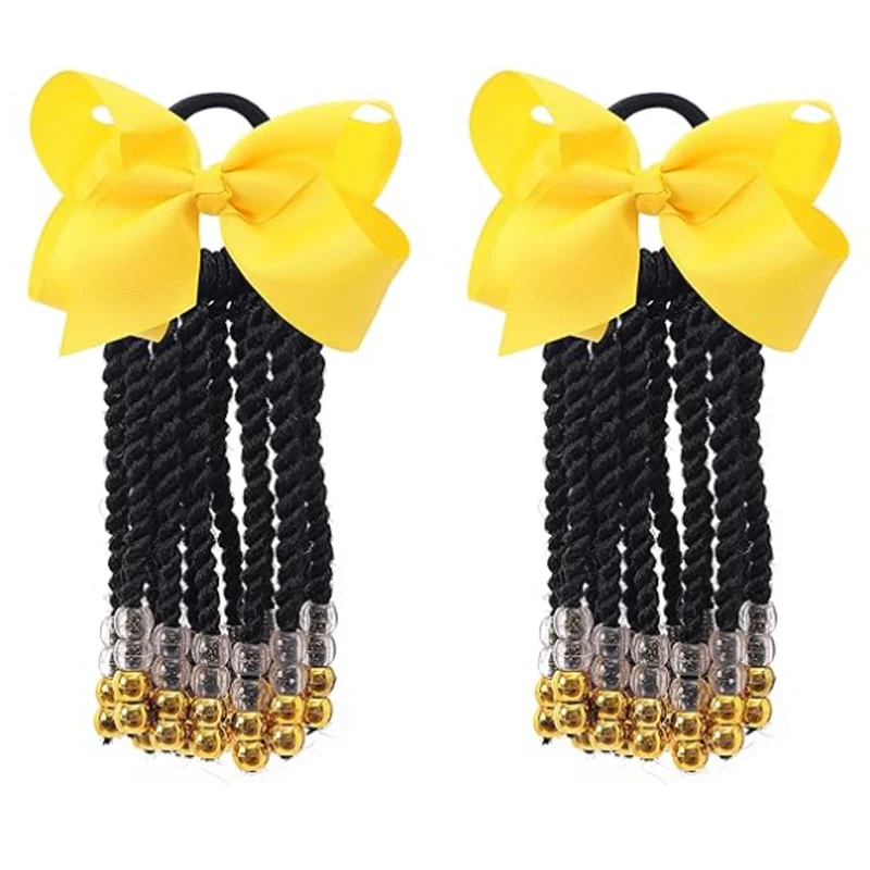 Extensión de cabello trenzada con clip lazo para niñas - imagen 3