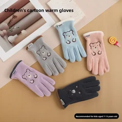 Guantes de invierno para niños con diseño oso – Cálidos