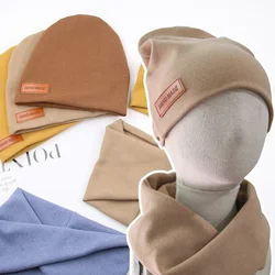 Gorro turbante de Cachemira sintética para bebé – Doble capa