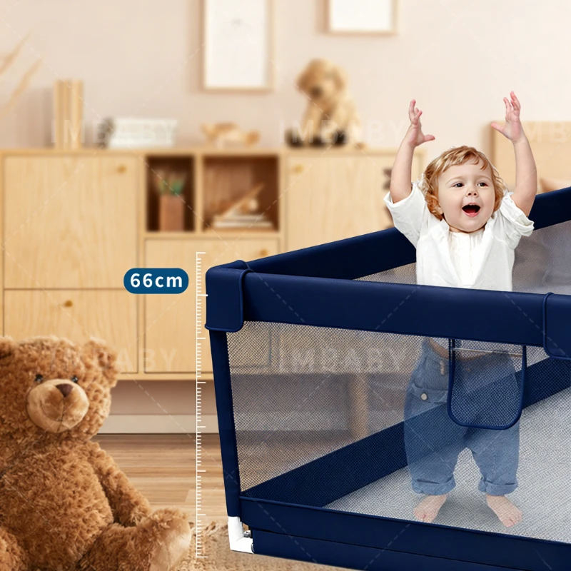 IMBABY Parque de juegos grande para bebés con valla seguridad - imagen 5