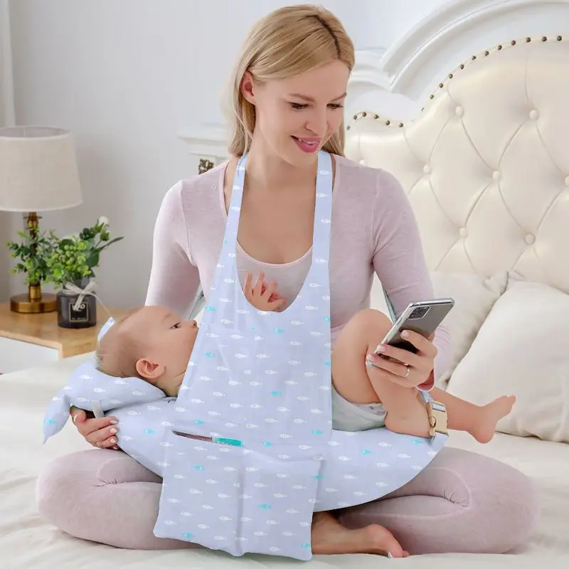 Almohada de lactancia con soporte lumbar y funda lavable - imagen 2