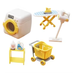 Dolllhouse - Accesorios de lavandería para casa de muñecas