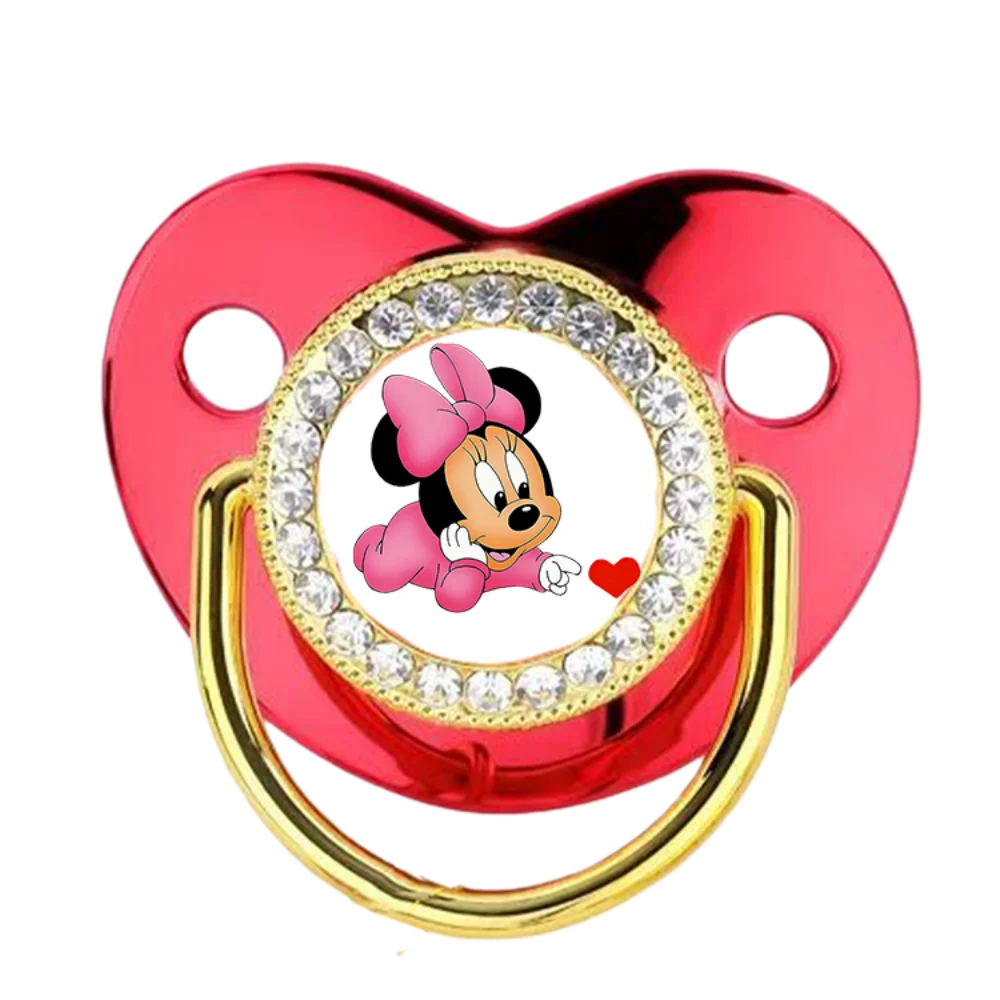 Chupete rojo brillante de 0-6M, chupete de silicona sin BPA para el soporte del pezón y el pezón de silicona del bebé Chupete - imagen 4