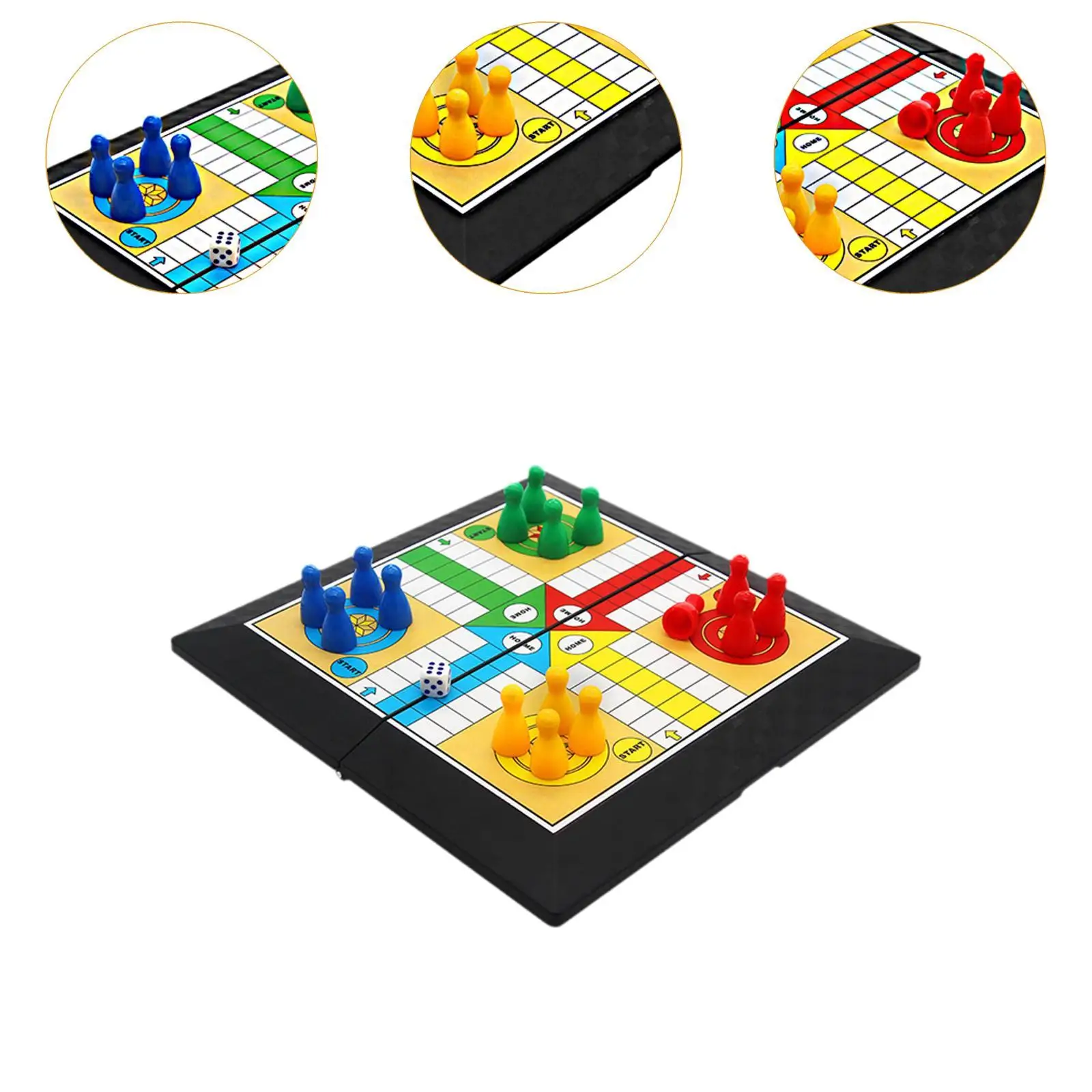 Ludo Classic Toy Board Game Strategy Game for Family Kids Entertainment Ludo Classic Toy Board Game Strategy Game for Family Kids Entertainment