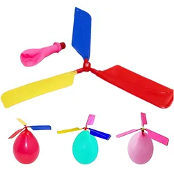Globo helicóptero con silbato para experimentos científicos infantiles