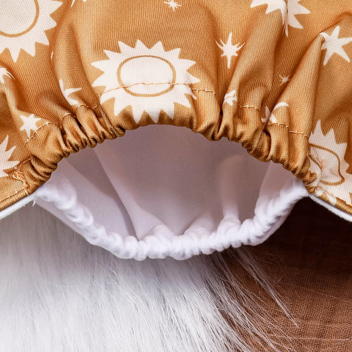 HappyFlute, nuevo pañal interior de gamuza ecológica con estampado completo para bebé, pañal de tela lavable y reutilizable para bebé de 3 a 15kg - imagen 4