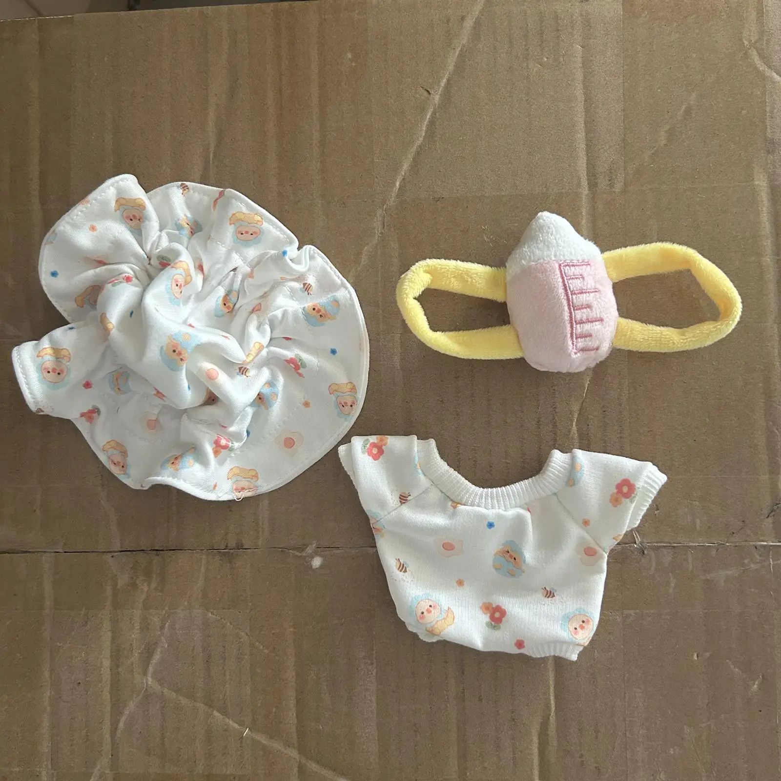 17 cm Plush Doll Clothes Comfortable Cute Stylish Plush Doll Accessories DIY