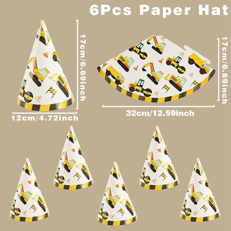 6pcs hat