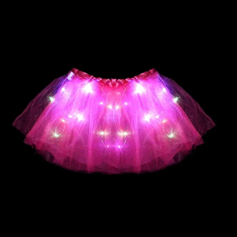 rose red skirt