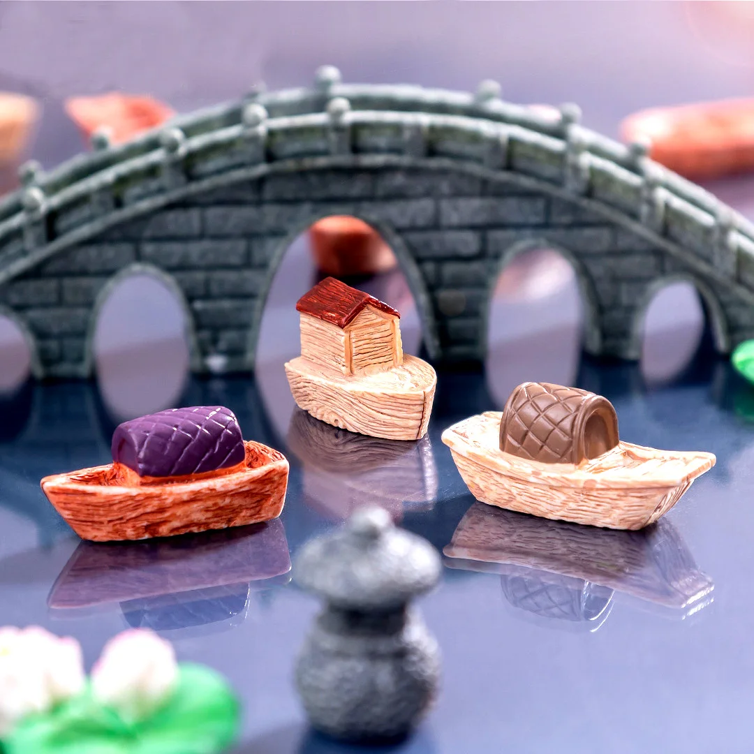 Figurita de micropaisaje artesanal para decoración del hogar, accesorios de jardín de hadas en miniatura, moderno, 10 piezas, nuevo - imagen 3