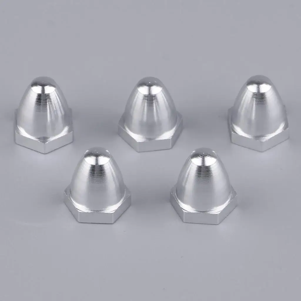 2212 2312 2213 Brushless Motor Propeller Cap Nut M6 Alloy Adapter, Pack of 5