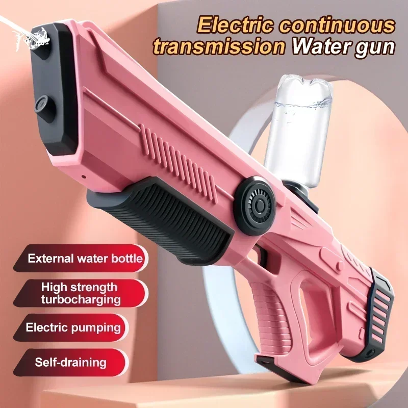 Pistolas de agua eléctricas – Chorros potentes y succión automática - imagen 4