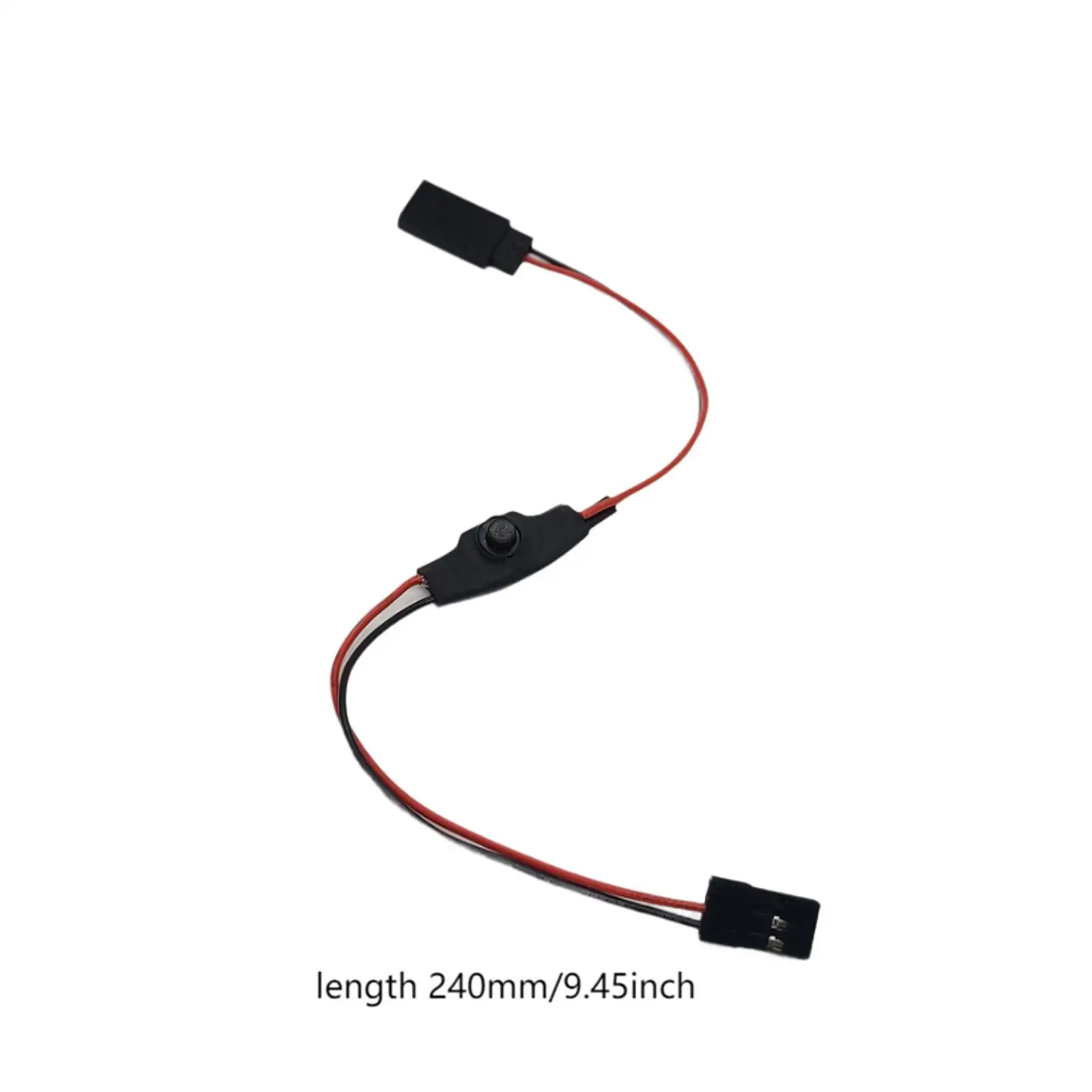 JR RC Car Light Switch Channel Extension Cord Wire for RC Climbing Car
