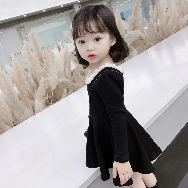 Vestido de princesa manga larga para niña – Primavera y otoño - imagen 4