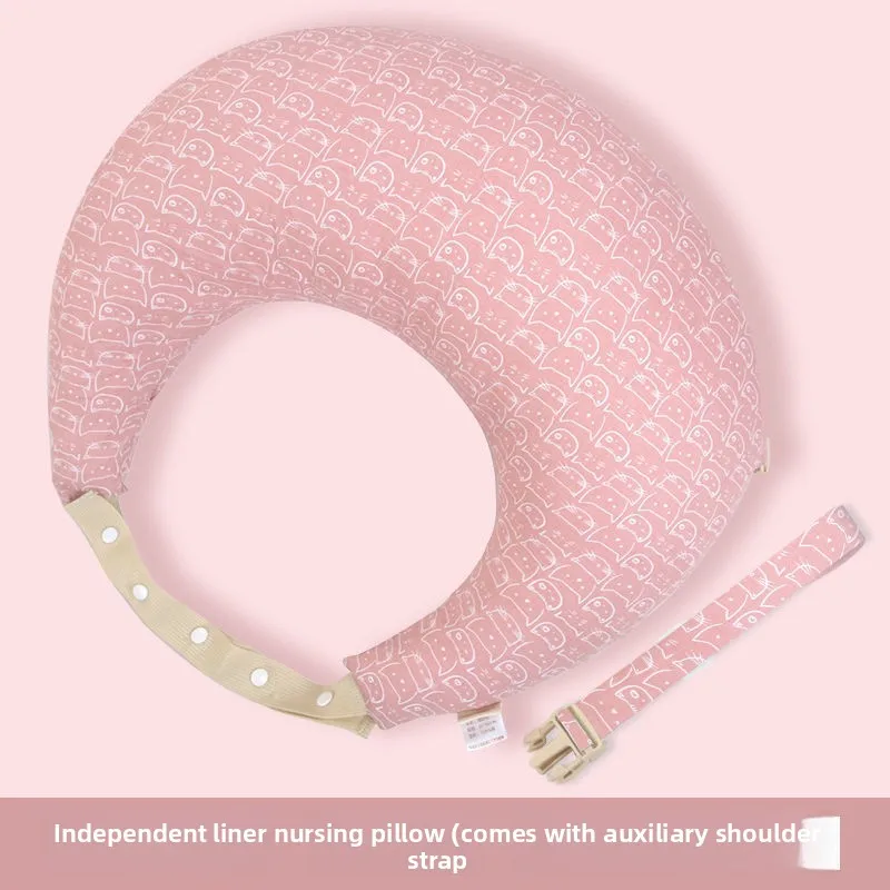 Almohada de lactancia con soporte lumbar y funda lavable - imagen 5