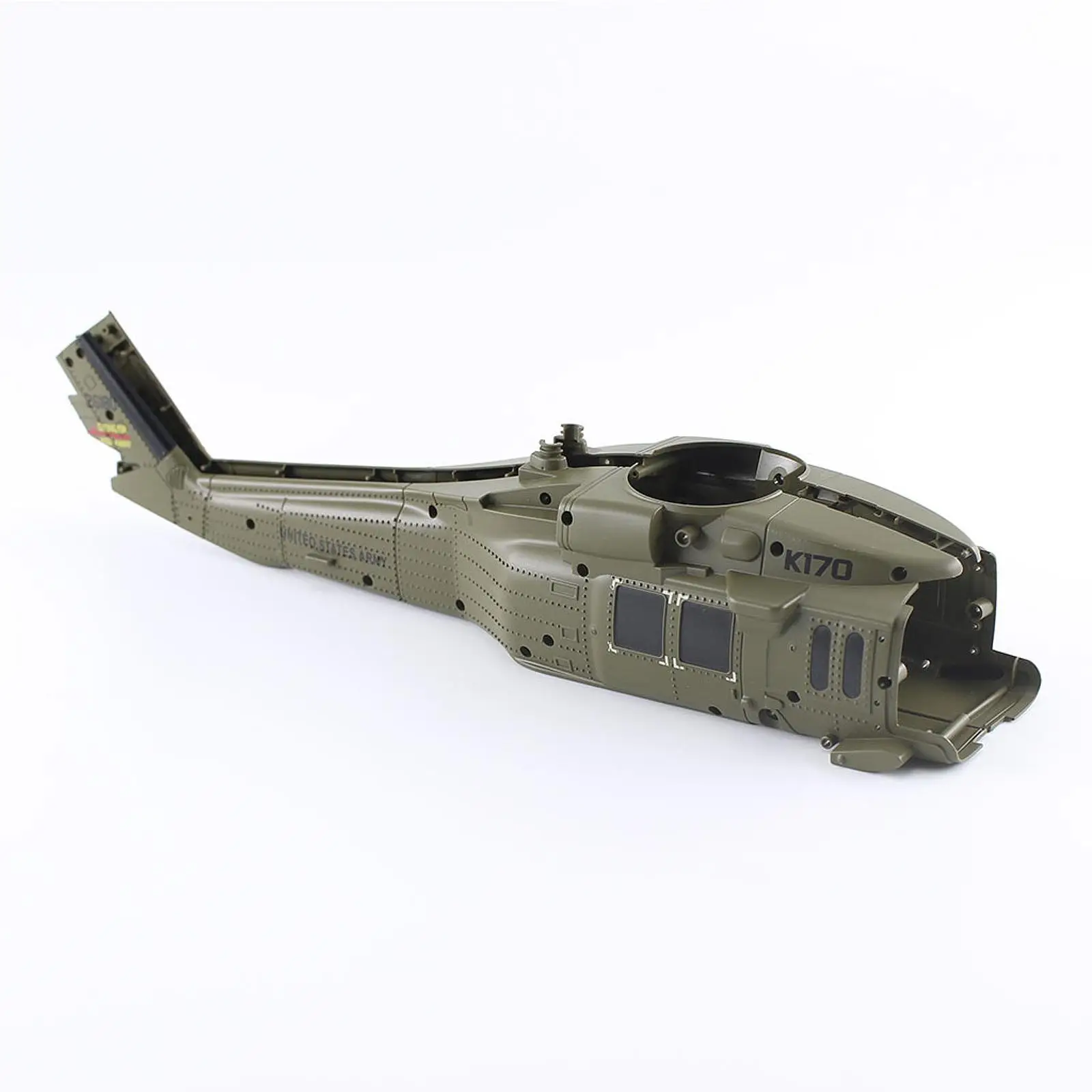 2x RC Helicopter Left and Right Shells Compact Professional Upgrade Accessories for Wltoys K170 Remote Control RC Helicopter
