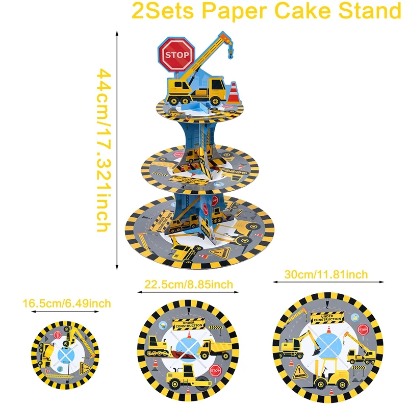 2pcs cake stand