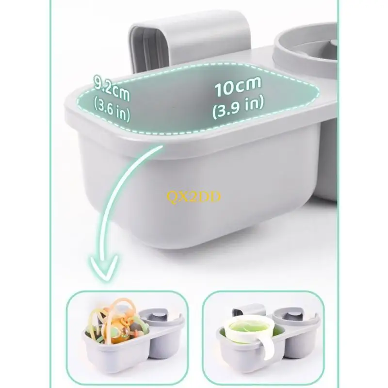 QX2D portavasos ajustable infantil multifunción con fácil instalación - imagen 5
