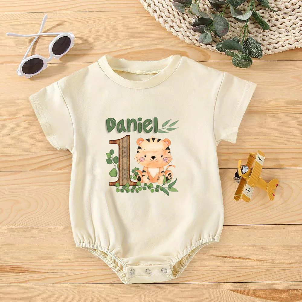 Pelele personalizado para bebé – Tema mono jungla - imagen 5